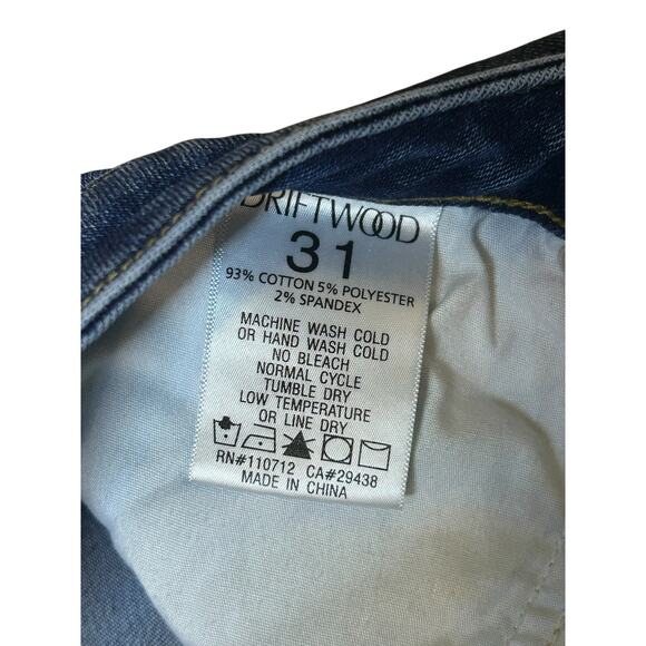 Driftwood Women’s Jackie High Rise Denim Jean in Sunflower Size 31” Waist - Picture 7 of 9